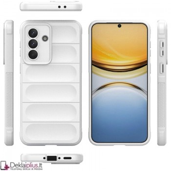 Magic Shield guminis dėklas - baltas (Samsung Galaxy A37 5G) Magic Shield guminis dėklas - baltas (Samsung Galaxy A37 5G)